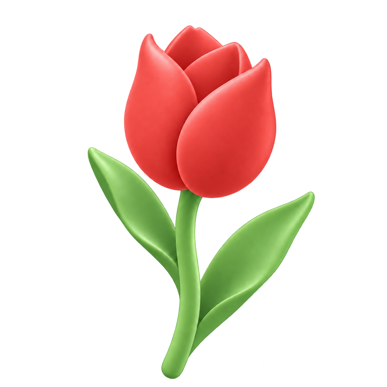 Tulipán rojo